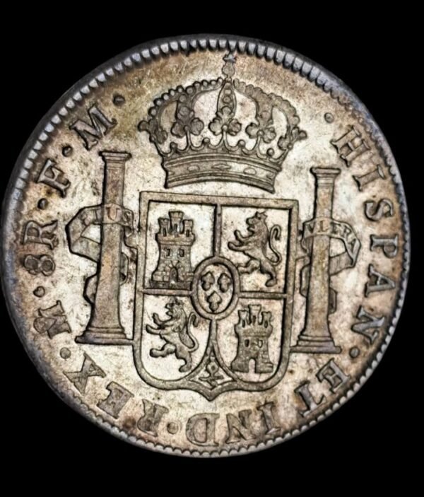 8 reales Carlos IIII 1797 México - Imagen 5