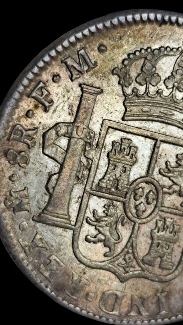 8 reales Carlos IIII 1797 México - Imagen 7