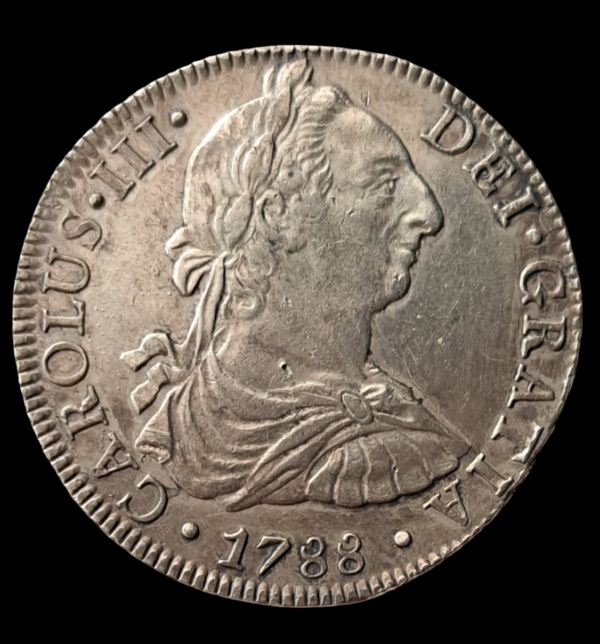 8 reales Carlos III de 1788 México FM