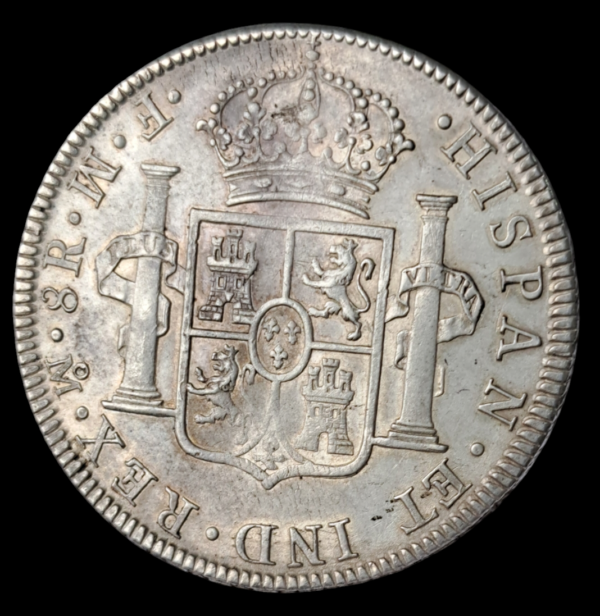 8 reales de Carlos III de 1772 México con ceca y ensayador invertidos - Imagen 7