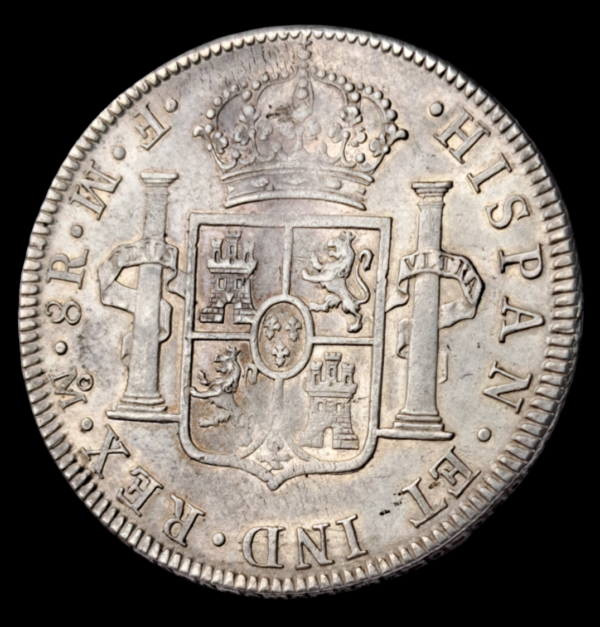 8 reales de Carlos III de 1772 México con ceca y ensayador invertidos - Imagen 9