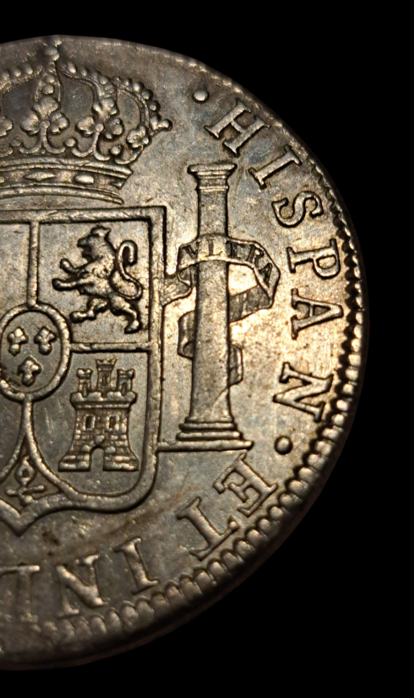 8 reales de Carlos III 1786 ceca Mexico FM - Imagen 8