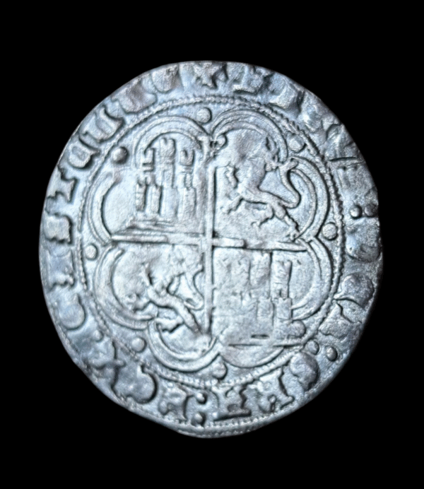 1 real de anagrama de Enrique IV Burgos - Imagen 2