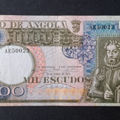 1000 escudos de Angola 1973