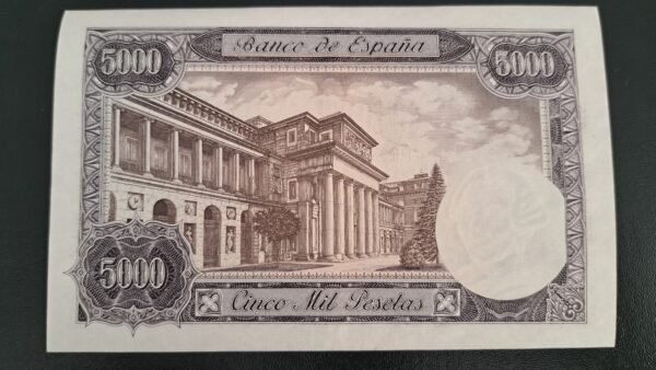 5000 pesetas de 1976 Carlos III SC - Imagen 3