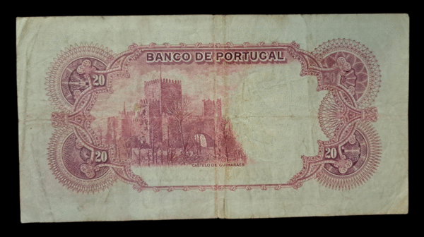 Billete 20 escudos 1933 Mousinho de Albuquerque - Imagen 3