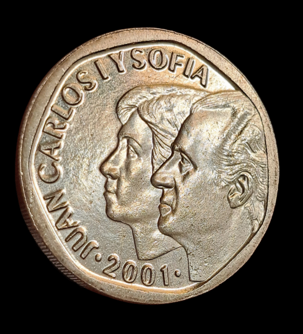 500 pesetas 2001 Juan Carlos I
