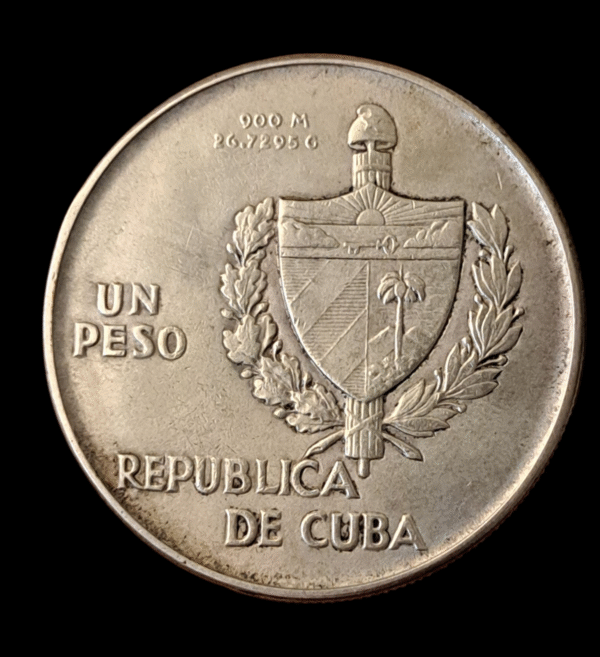 1 peso Cuba 1934 ABC - Imagen 3