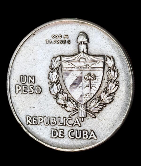 1 peso Cuba 1935 ABC - Imagen 3
