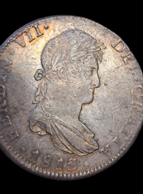 8 reales Fernando VII 1813 México EBC