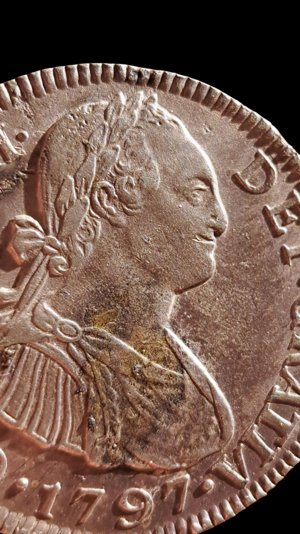 Moneda Colonial Española – 2 Reales Nueva Guatemala 1797 – Carlos IV - Imagen 6