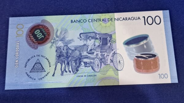 Billete 100 cordobas Nicaragua 2014 SC