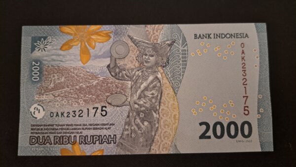 Indonesia 2000 rupias 2022