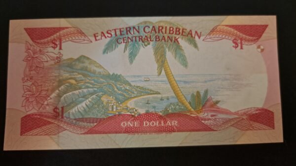 Santa Lucía 1 dollar 1985-1988 - Imagen 2