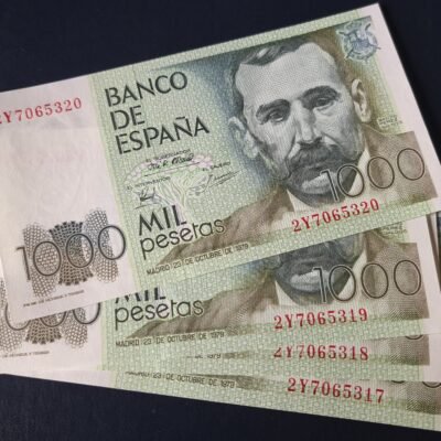 1000 pesetas 1979 Benito Pérez Galdos Sc