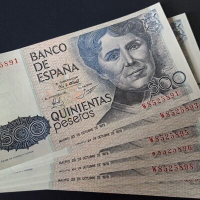 500 pesetas 1979 Rosalía de Castro SC