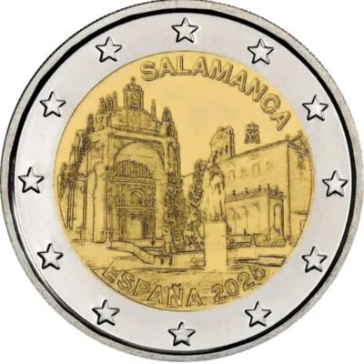 2 euros 2025 Salamanca