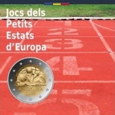2 euros Andorra 2025 Pequeños estados de Europa