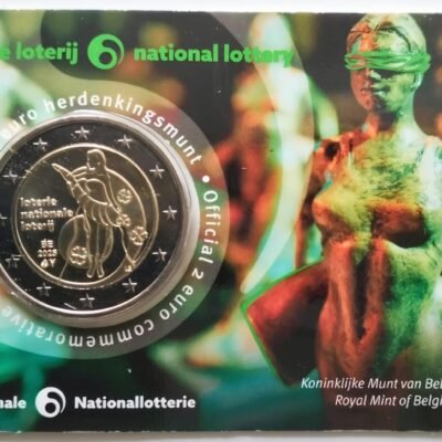 Coincard 2 euros 2025 Lotería Nacional