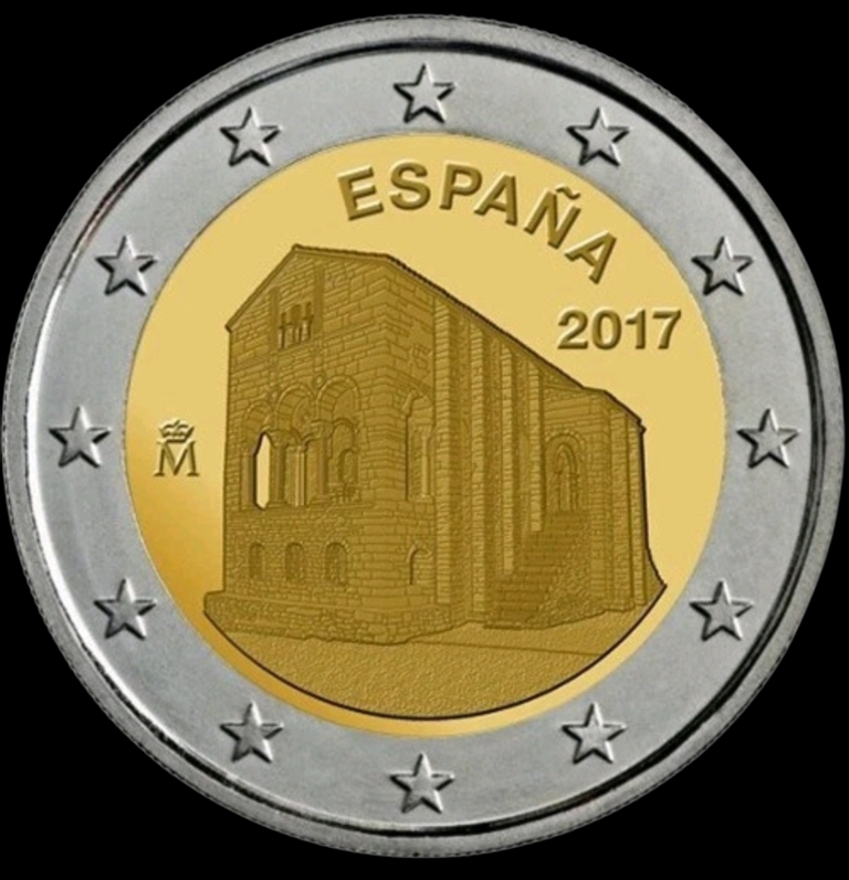 2017 - España - 2 euros Naranco 11 2017