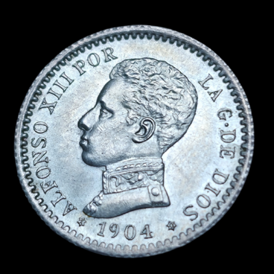 50 céntimos 1904 *1*0 PC V Alfonso XIII