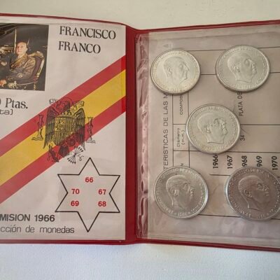 Cartera 100 pesetas estado español