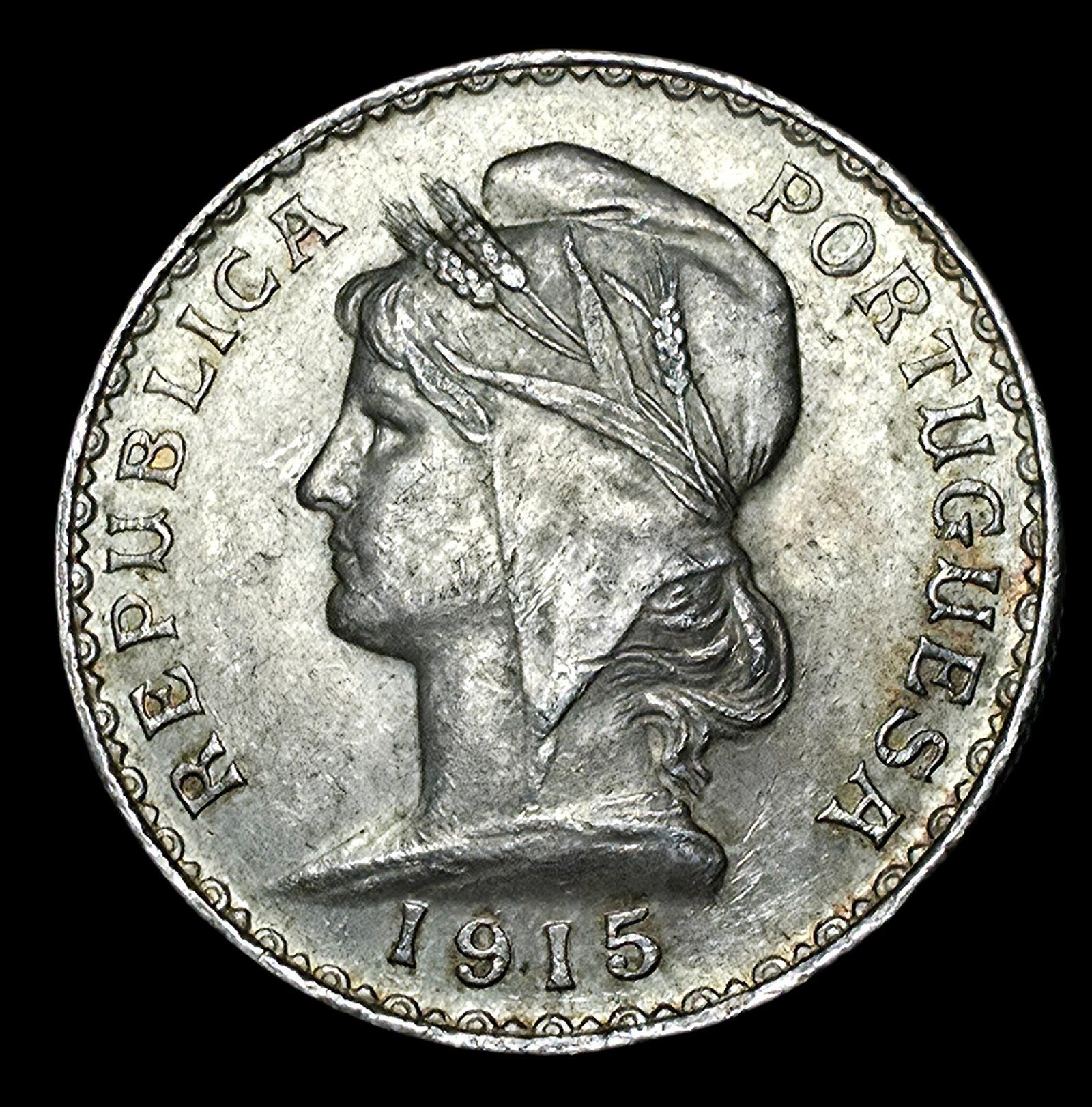 1 escudo 1915 Portugal 1 1 escudo 1915 Portugal